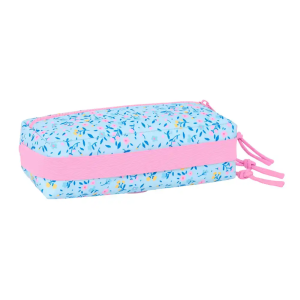 Bolso escolar portatodo safta triple con goma elastica 22cm vicky martin berrocal paraiso 85x220x60 mm