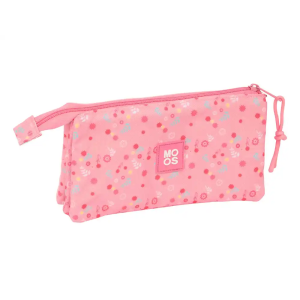 Bolso escolar portatodo safta triple reciclado moos passion 120x220x30 mm