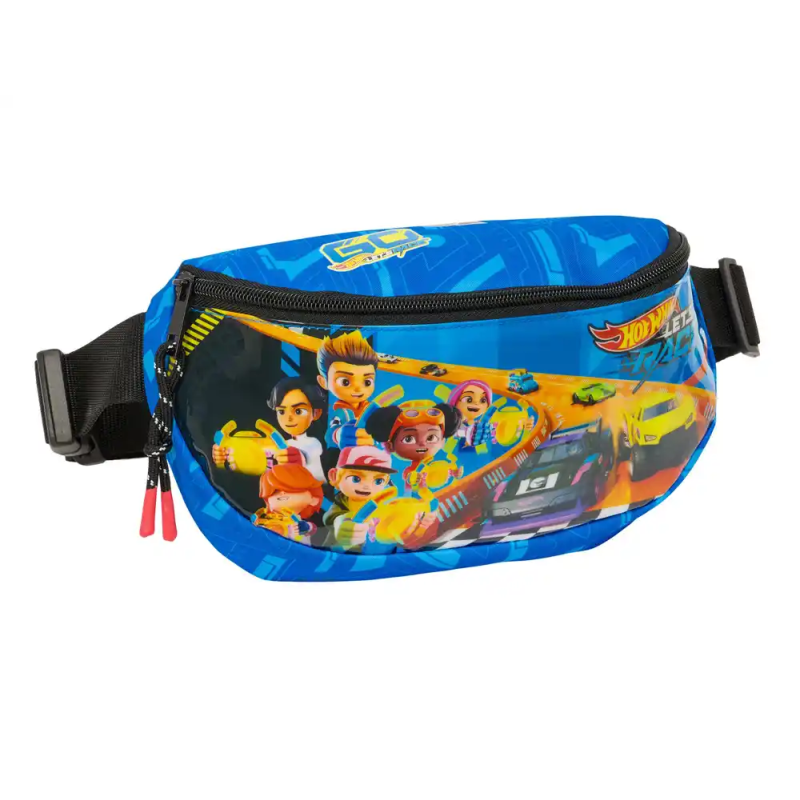 Riñonera safta hot wheels let's race 140x230x90 mm