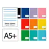 Libreta liderpapel smart a5 plus 32 hojas 75gr pauta 4 3.5mm con margen colores surtidos