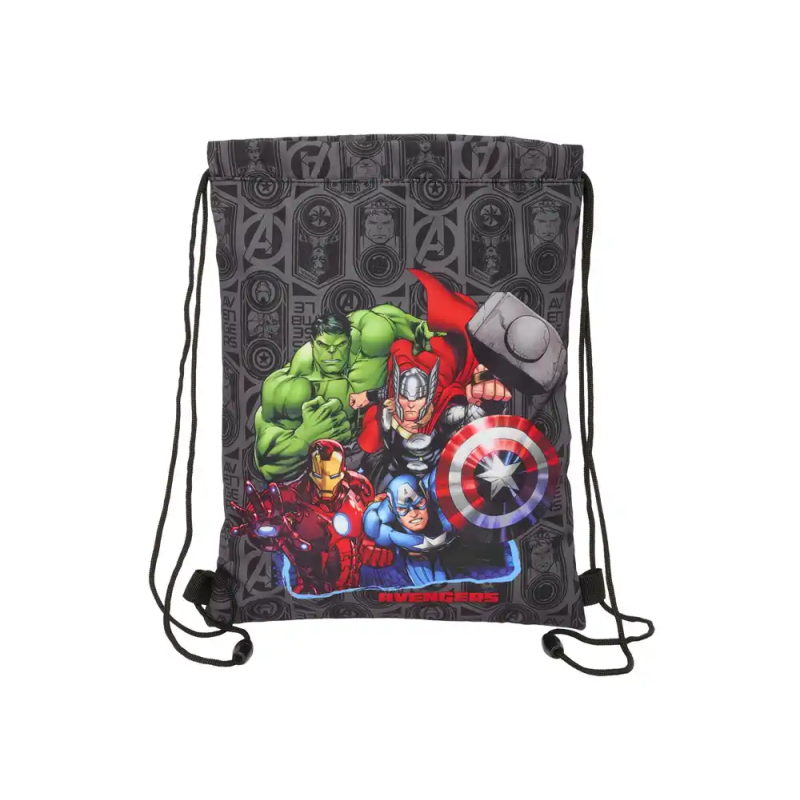 Saco plano safta junior avengers vendetta 340x260x10 mm