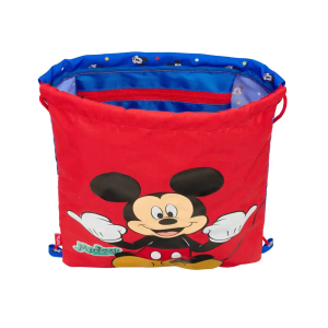 Saco plano safta junior mickey mouse good day 340x260x10 mm