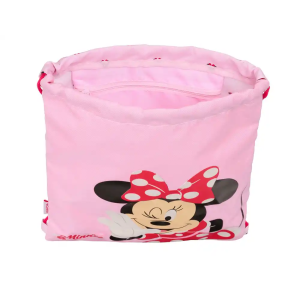 Saco plano safta junior minnie mouse nalve 340x260x10 mm