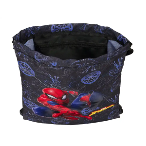 Saco plano safta junior spider-man attack 340x260x10 mm