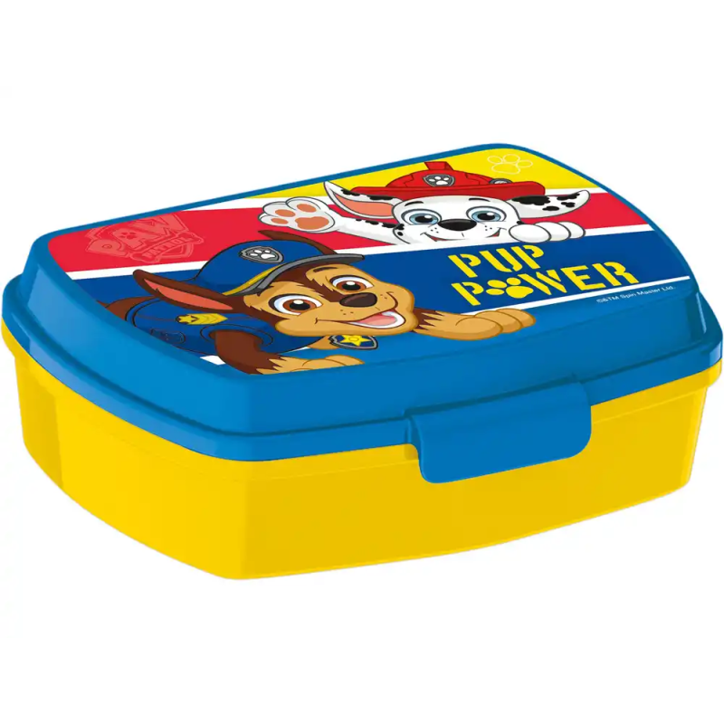 Sandwichera safta paw patrol pups rule 56x170x133 mm