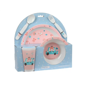 Set de platos cubiertos y...