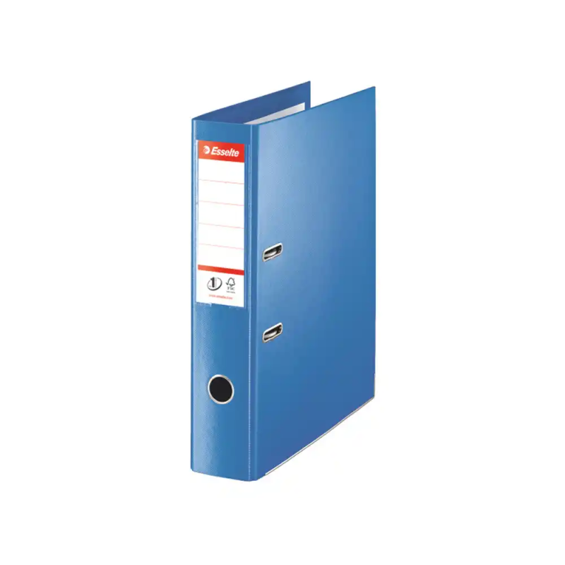 Archivador de palanca esselte n 1 carton forrado folio lomo 75 mm color azul