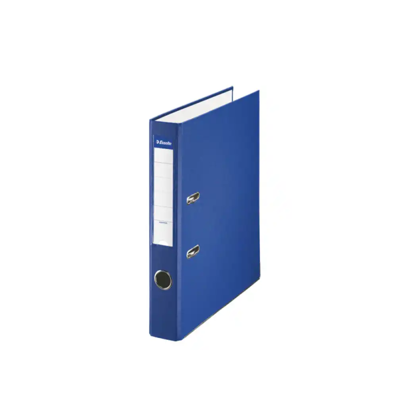 Archivador de palanca esselte carton forrado din a4 lomo 50 mm con rado color azul