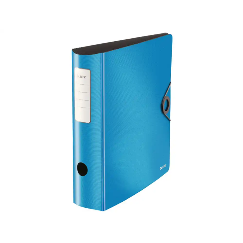 Archivador de palanca leitz active solid polyfoam 180 din a4 lomo 82 mm color azul