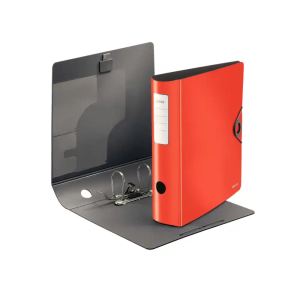 Archivador de palanca leitz active solid polyfoam 180 din a4 lomo 82 mm color rojo