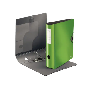 Archivador de palanca leitz active solid polyfoam 180 din a4 lomo 82 mm color verde