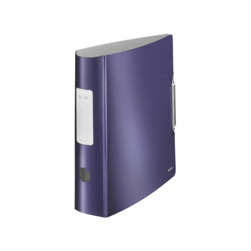 Archivador de palanca leitz active solid polyfoam 180 din a4 lomo 82 mm color azul titan