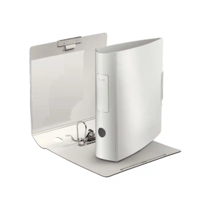 Archivador de palanca leitz active solid polyfoam 180 din a4 lomo 82 mm color blanco artico