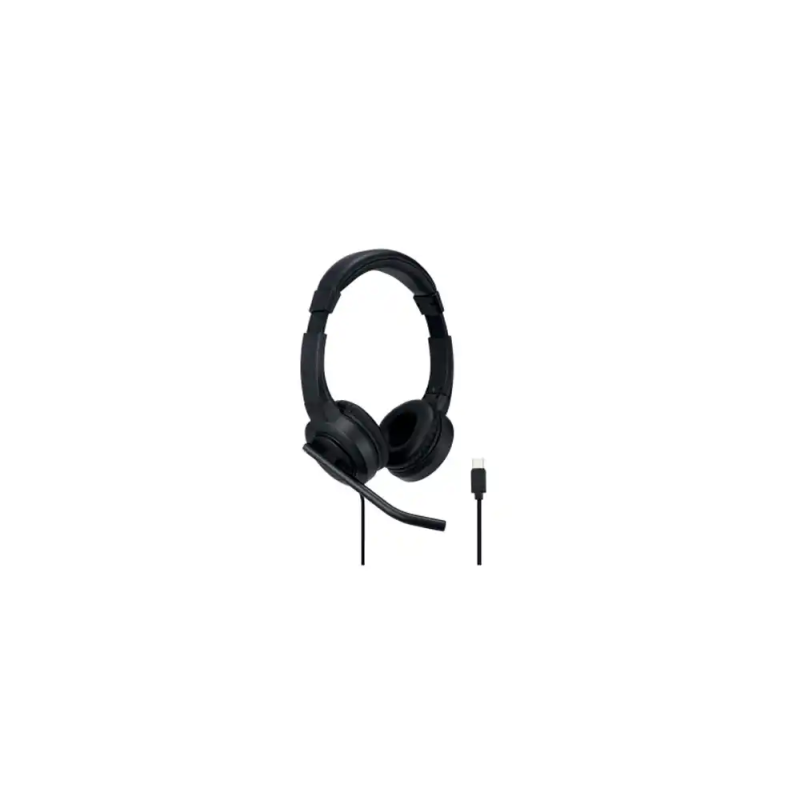 Auricular kensington h1000 biaural con microfono usb-c cable 180 cm