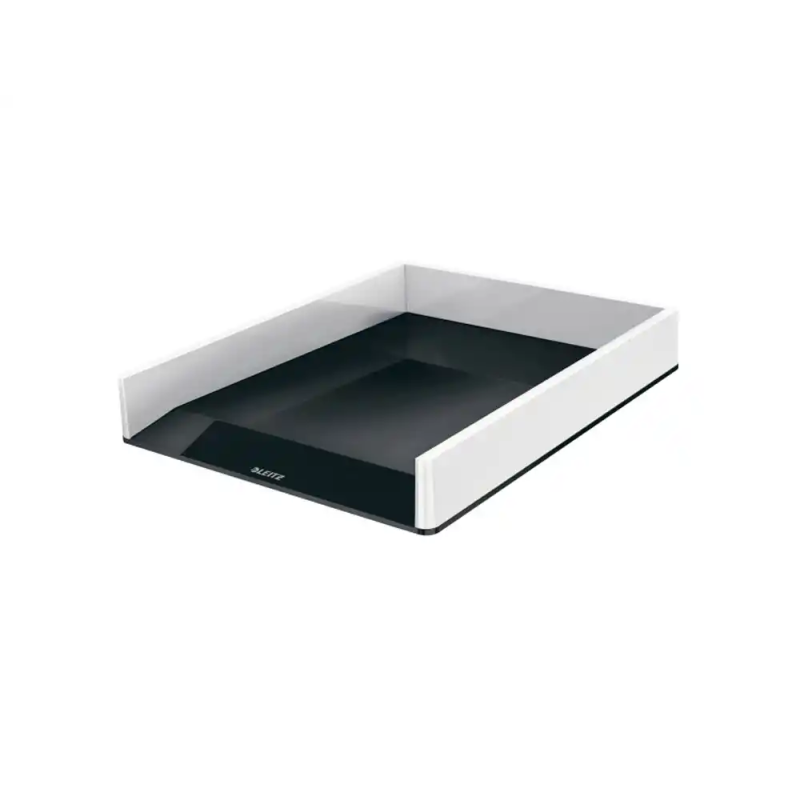 Bandeja sobremesa plastico leitz wow dual blanco/negro 267x49x336 mm