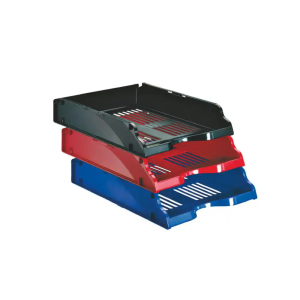 Bandeja sobremesa plastico esselte transit color azul 260x336x76 mm