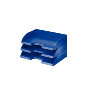 Bandeja sobremesa plastico leitz plus standard apaisada color negro 363x273x70 mm