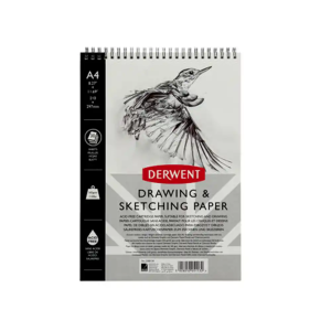 Bloc de dibujo esbozo derwent din a4 30 hojas 165g/m2