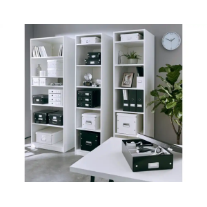 Caja de almacenamiento leitz click&store pequeña color negro 216x160x282 mm