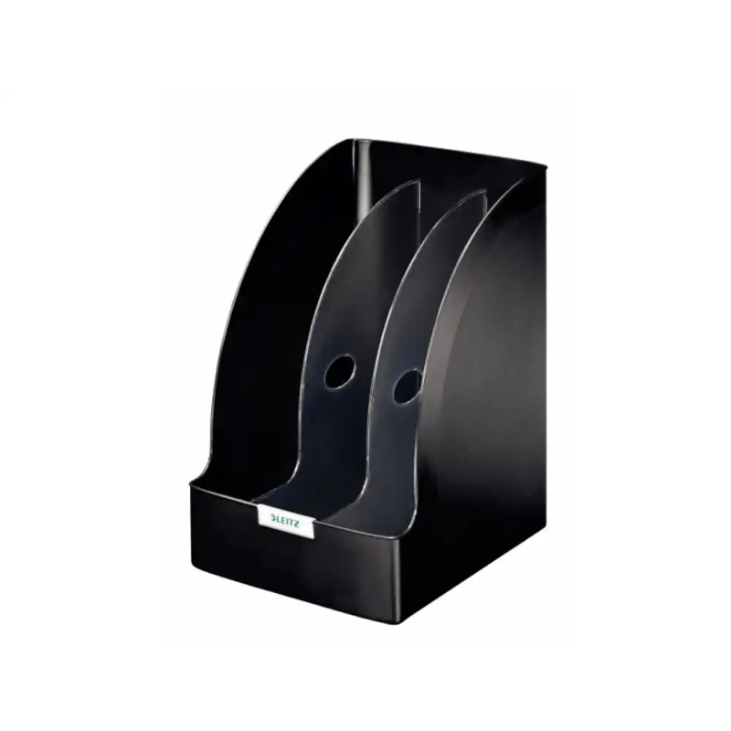 Revistero leitz exclusive plus jumbo poliestireno color negro 213x321x250 mm