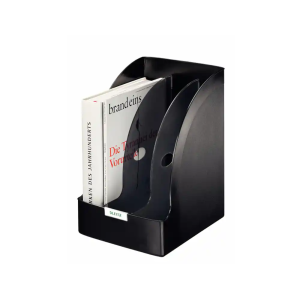 Revistero leitz exclusive plus jumbo poliestireno color negro 213x321x250 mm