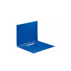 Carpeta esselte 2 anillas 25 mm folio plastico forrado color azul