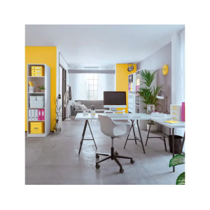 Carpeta leitz wow plastico rigido din a4 con pinza superior color amarillo