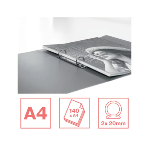 Carpeta esselte colour breeze 2 anillas redondas 25 mm din a4 polipropileno colores surtidos