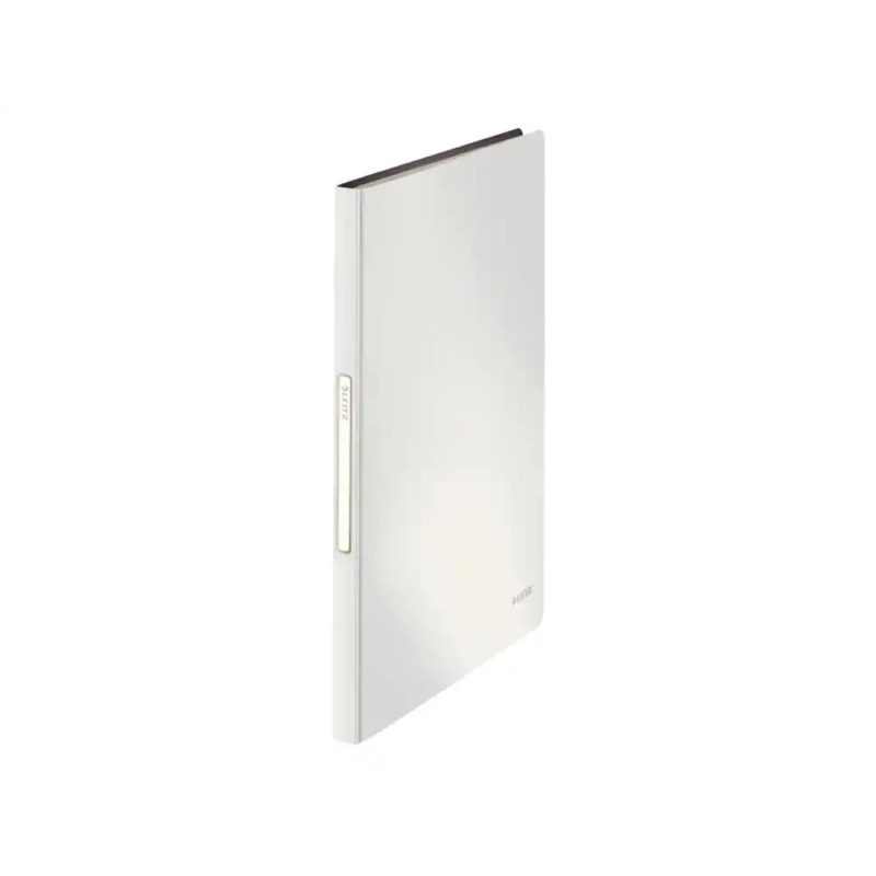 Carpeta leitz escaparate solid 40 fundas polipropileno tapa rigida din a4 color blanco