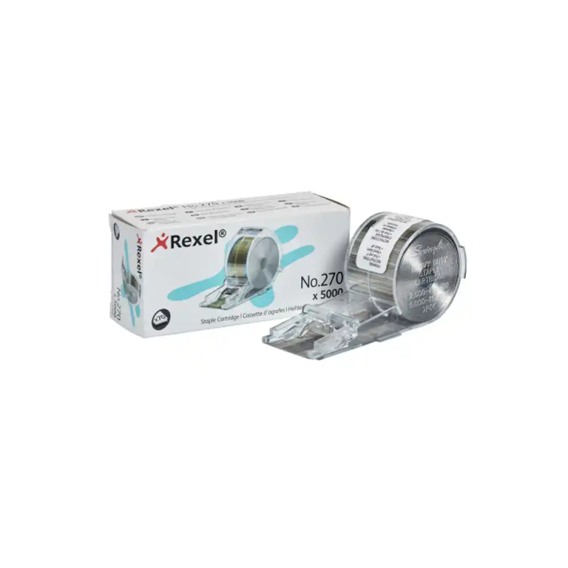 Grapas rexel galvanizadas para stella 70 cartucho de 5000 unidades