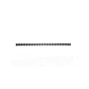 Canutillo gbc ibiclick plastico negro 8 mm caja de 50 unidades
