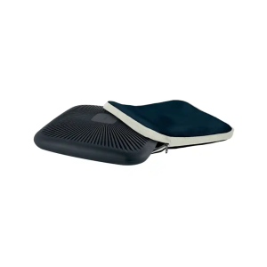 Cojin de asiento leitz active wobble con funda color gris oscuro