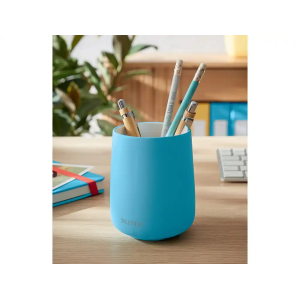 Cubilete portalapices leitz cosy plastico color azul