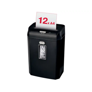 Destructora de documentos rexel promax qs res1123 p2 capacidad de corte 12 hojas destruye grapas clips y