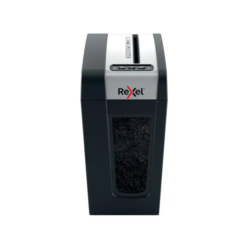 Destructora de documentos rexel secure mc4-sl p5 capacidad de corte 4 hojas destruye grapas y clips 14