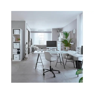 Portarrollo sobremesa leitz wow dual plastico para cintas 33 mt color blanco/gris