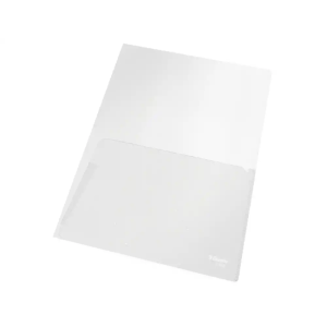 Carpeta dossier esselte din a4 dos bolsas canguro polipropileno 180 mc transparente bolsa de 5