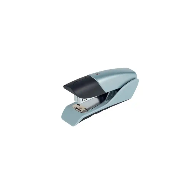 Grapadora rexel gazell metalica capacidad 25 hojas color plata/negro usa grapas n 16 y 56