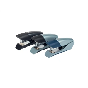 Grapadora rexel gazell metalica capacidad 25 hojas color plata/negro usa grapas n 16 y 56