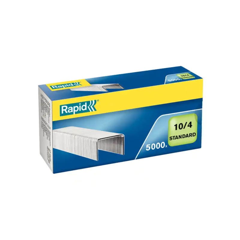 Grapas rapid n 10/4 mm galvanizada caja de 5000 unidades