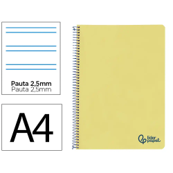 Cuaderno espiral liderpapel...