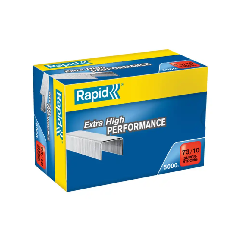 Grapas rapid strong n 73/10 mm galvanizada caja de 5000 unidades