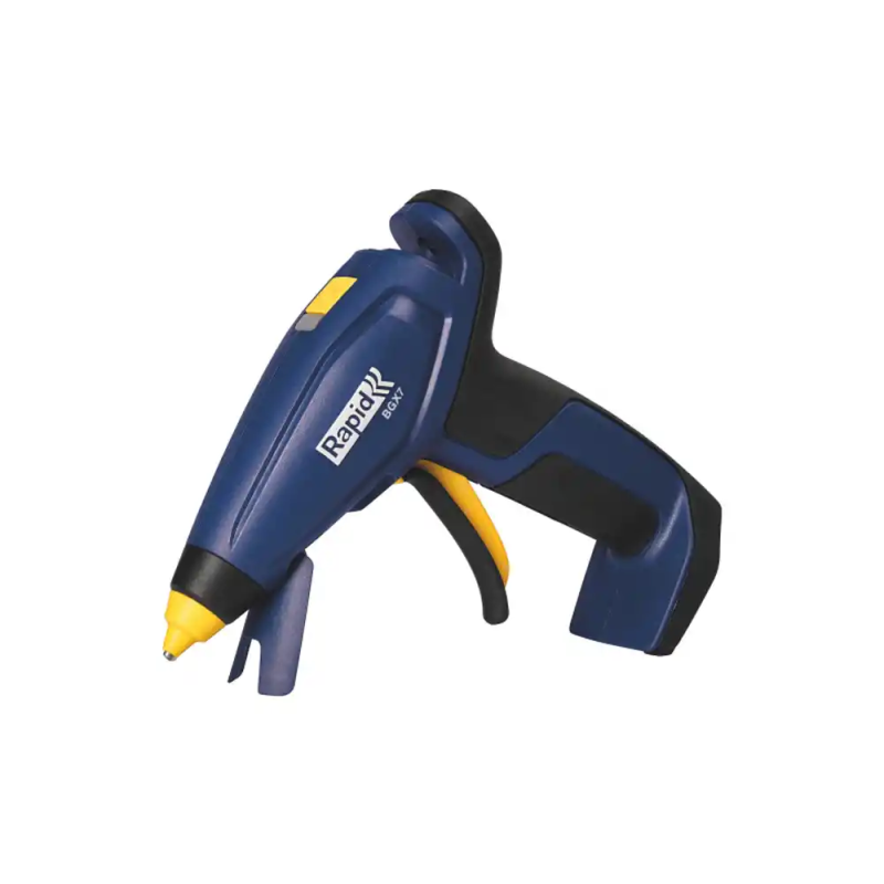 Pistola de silicona caliente rapid bgx7 con bateria para barra de 7 mm
