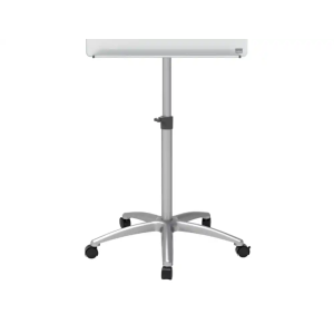 Pizarra de conferencia nobo cristal movil magnetica blanco brillante 700x1850x745 mm