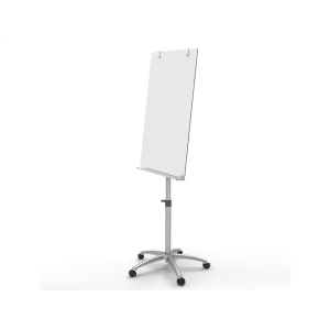 Pizarra de conferencia nobo cristal movil magnetica blanco brillante 700x1850x745 mm