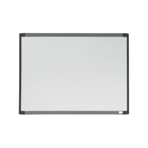 Pizarra blanca nobo magnetica marco dos tonos color 585x430 mm