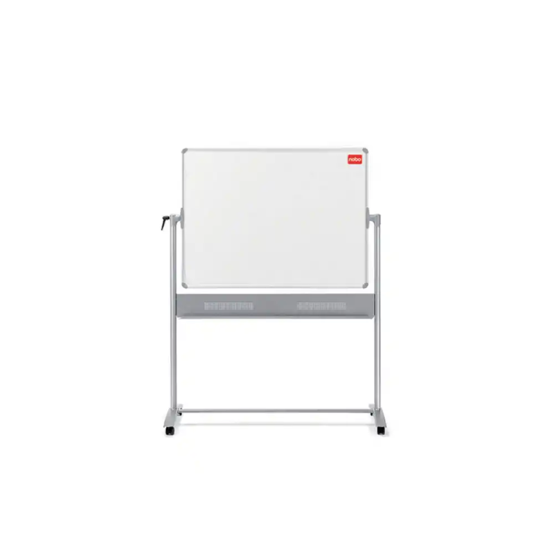 Pizarra blanca nobo basic melamina movil 1200x900 mm