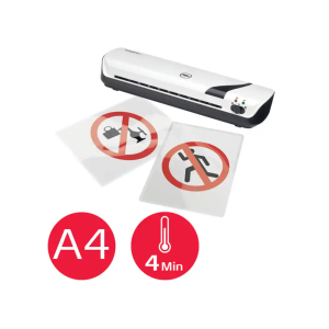 Plastificadora gbc inspire+ din a4 hasta 125 mc color blanco