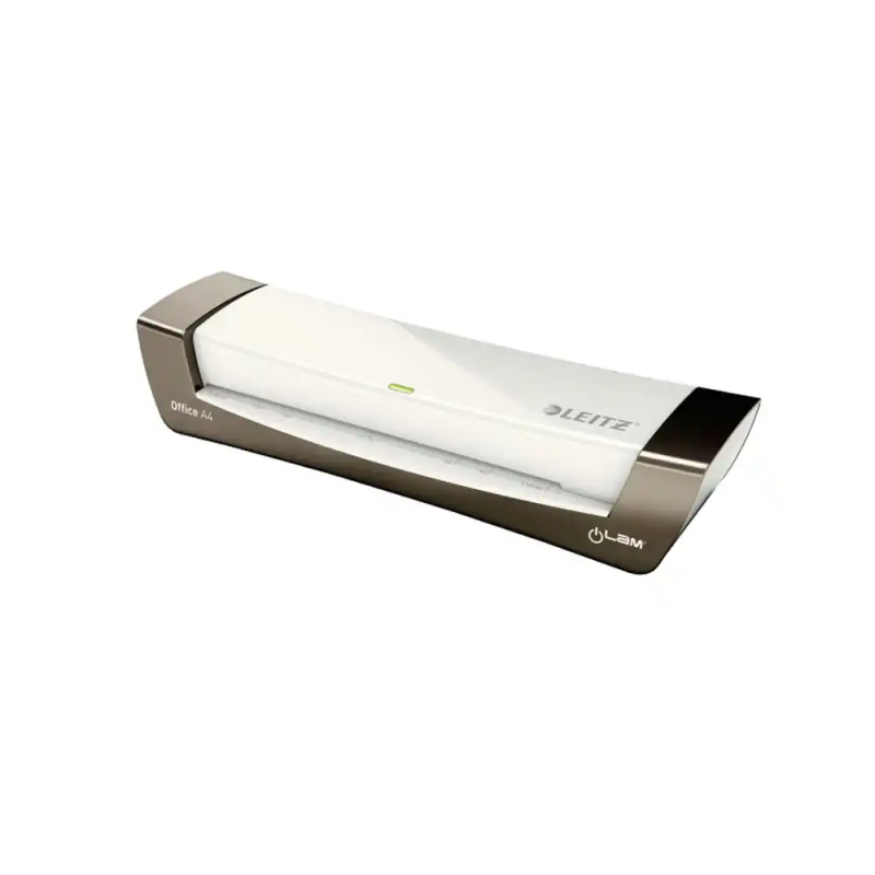 Plastificadora leitz ilam office din a4 2 rodillos hasta 125 mc color blanco/plata