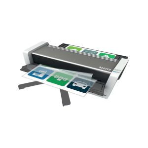 Plastificadora leitz ilam touch 2 turbo din a3 4 rodillos hasta 250 mc color blanco/plata